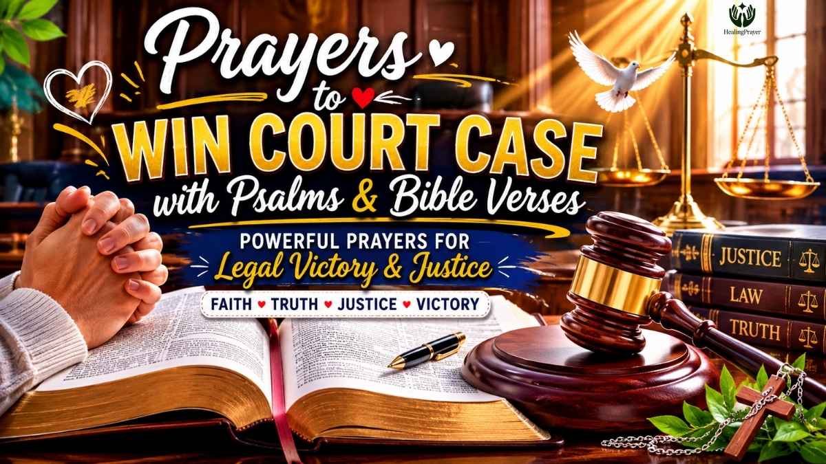 150+ Powerful Prayers to Win Court Case with Psalms, Bible Verses, and Court Victory Prayers