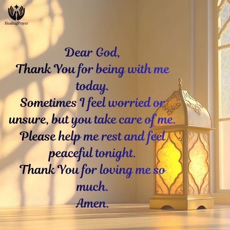 A Bedtime Prayer for Young Children