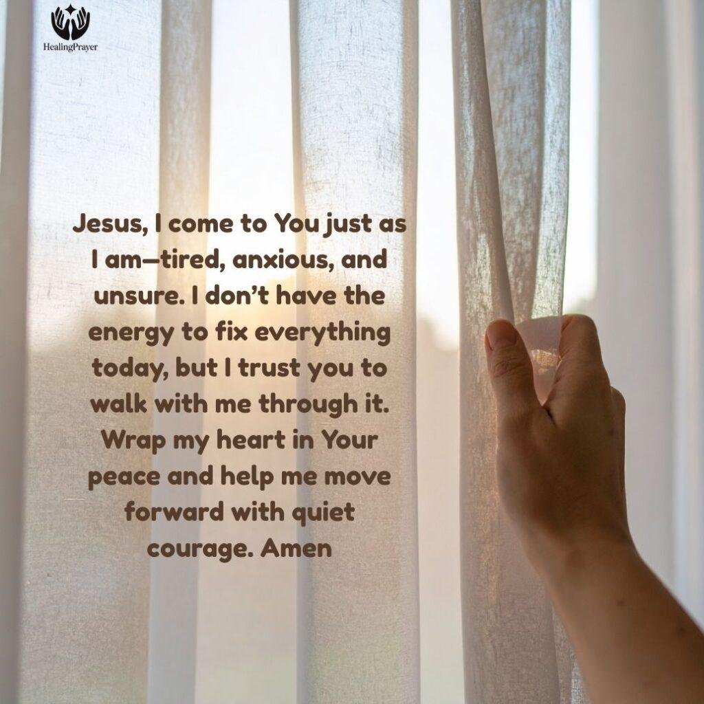 30+ Peaceful Morning Prayer for Anxiety and Worry