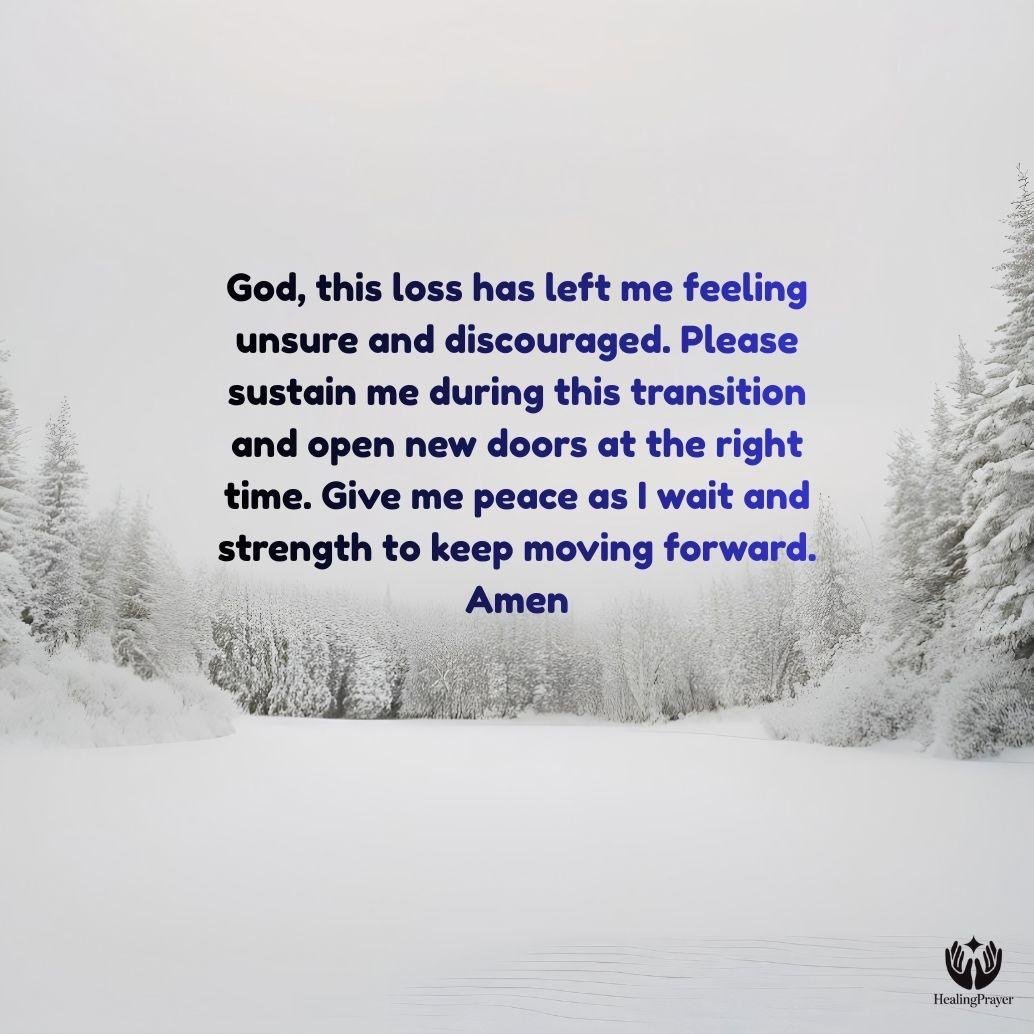 A Prayer for a Fresh Start After Job Loss