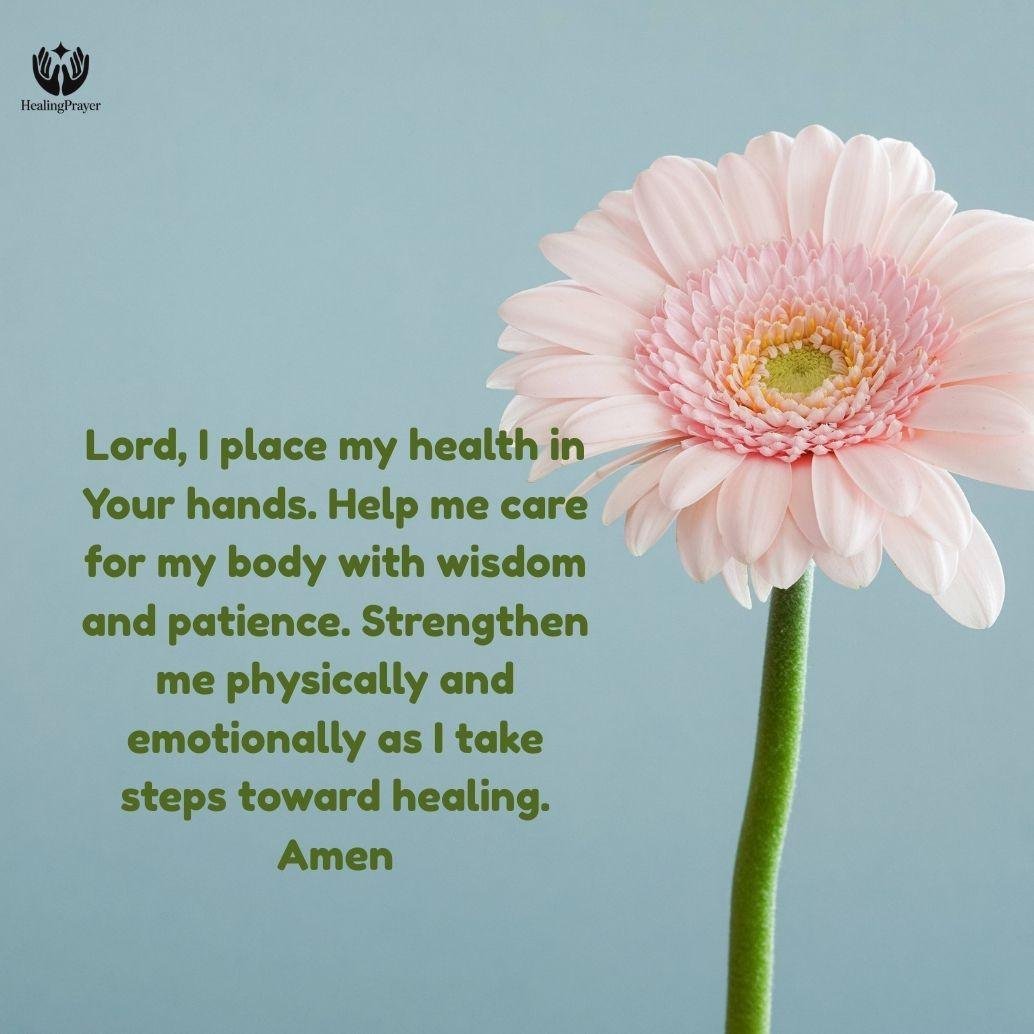 A Prayer for a Fresh Start in Health and Well-Being