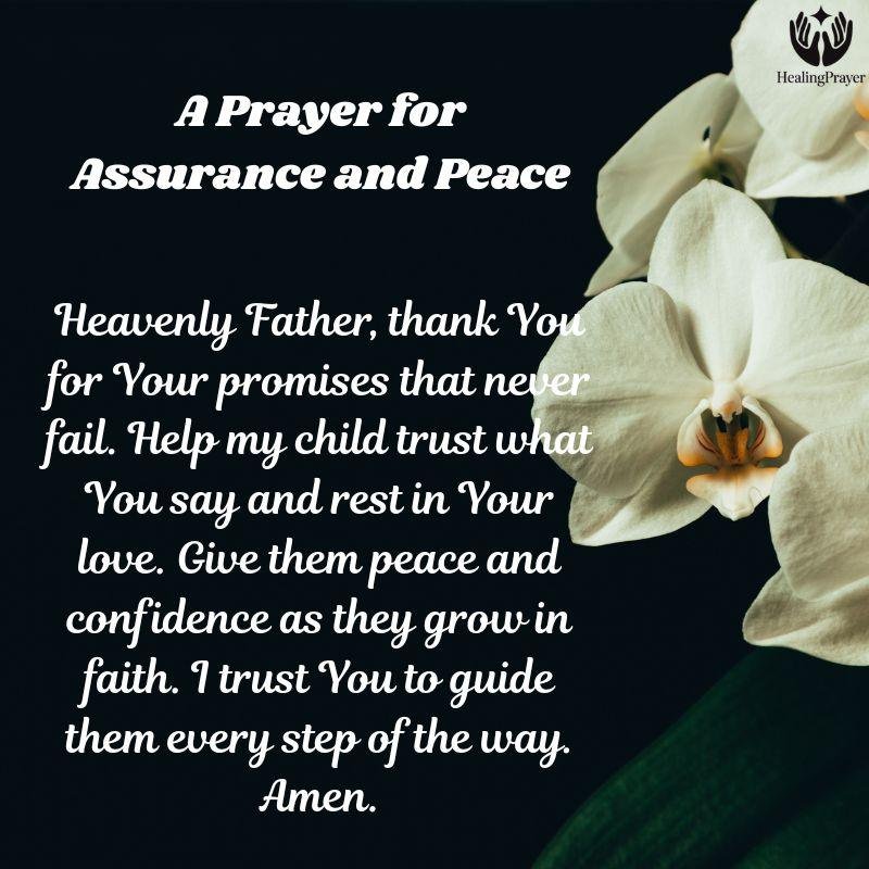 A Prayer for Assurance and Peace