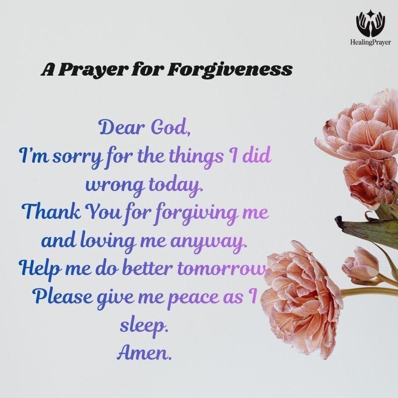 A Bedtime Prayer for Healing