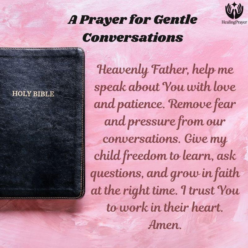 A Prayer for Gentle Conversations