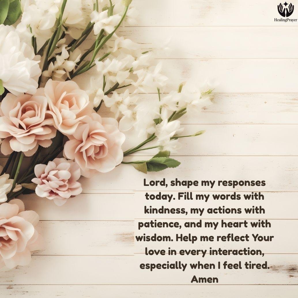 A Prayer for Patience, Kindness, and Wisdom Today