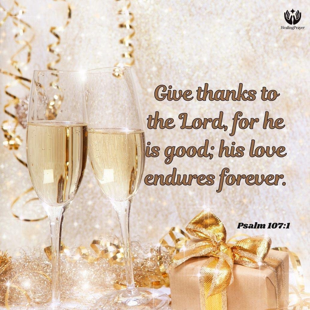 A Prayer of Gratitude for the Year Behind Us