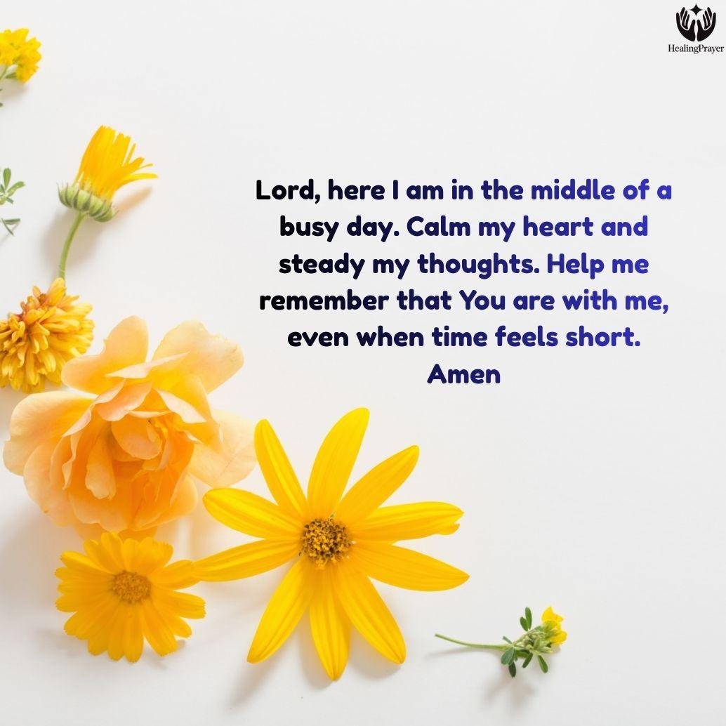A Short Friday Morning Prayer for Busy Hearts