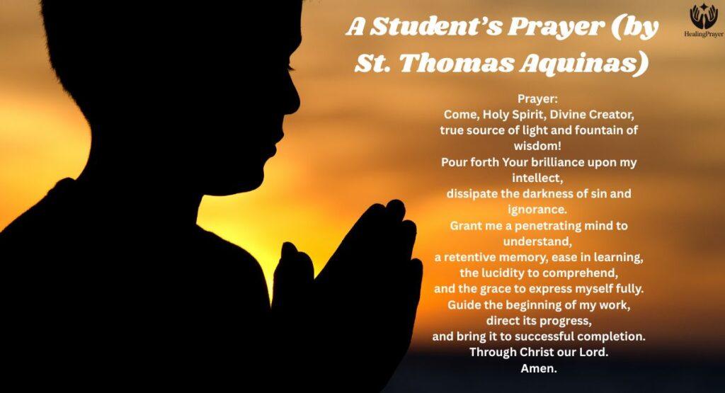 30+ Powerful St. Thomas Aquinas Student Prayers