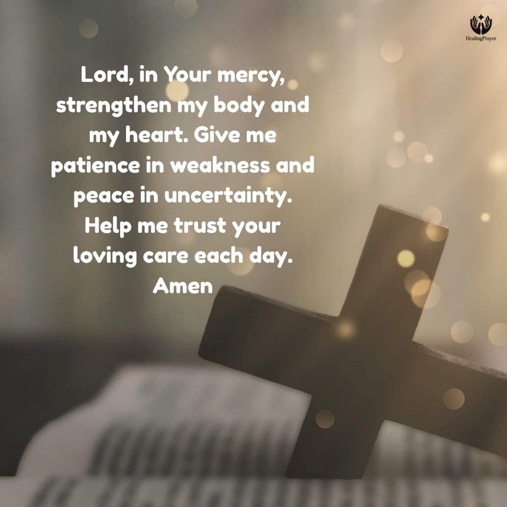 Catholic Prayer for Healing and Strength