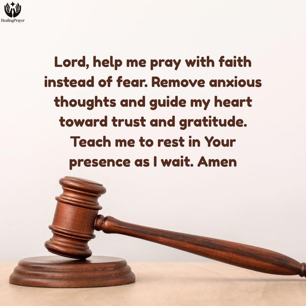 Common Mistakes to Avoid When Praying About Court Cases