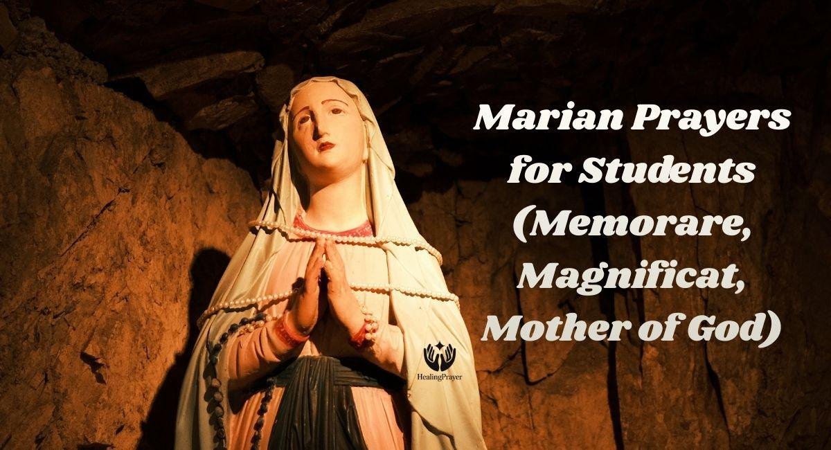 Marian Prayers for Students (Memorare, Magnificat, Mother of God)