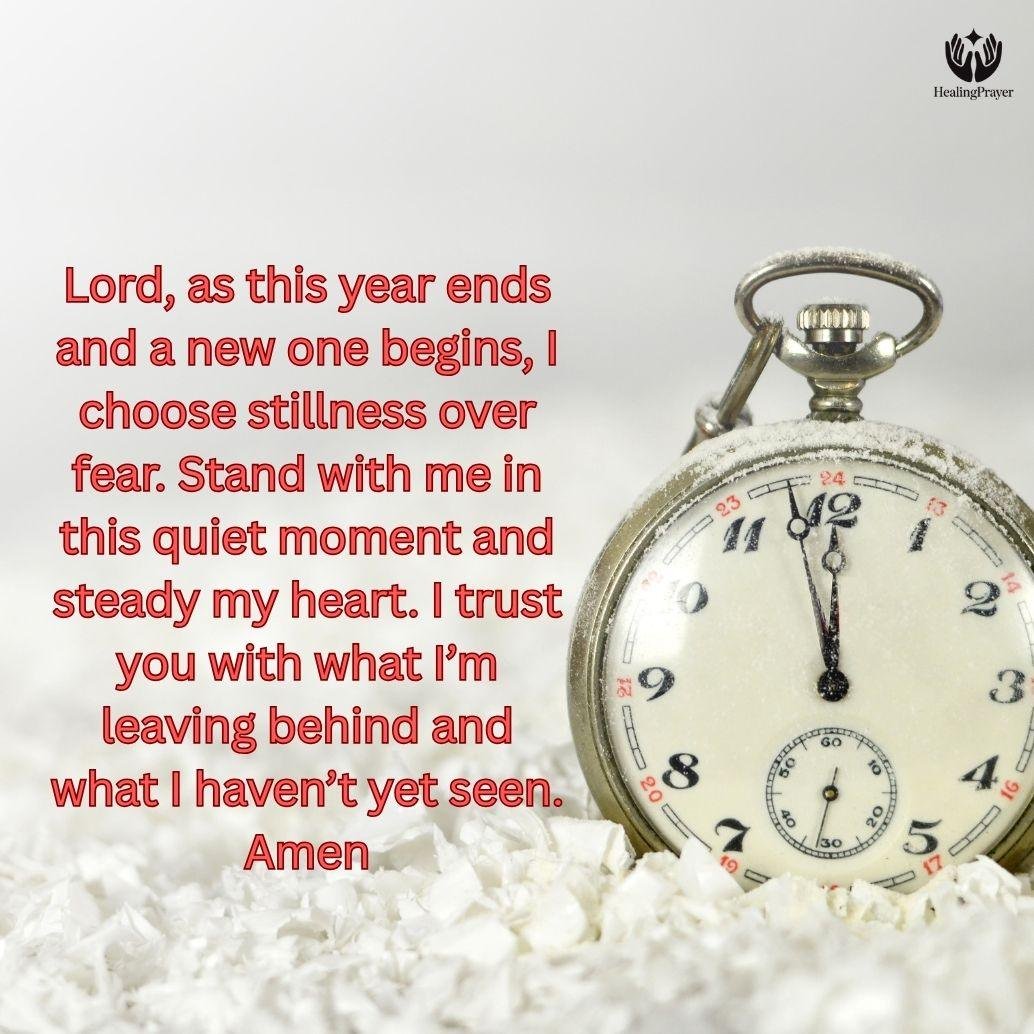 Midnight Prayer to Close the Year in God’s Presence