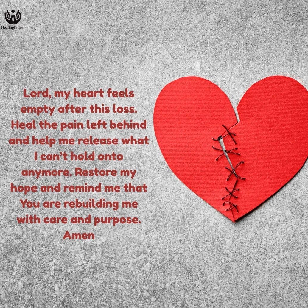 Prayer After a Breakup When Your Heart Feels Empty