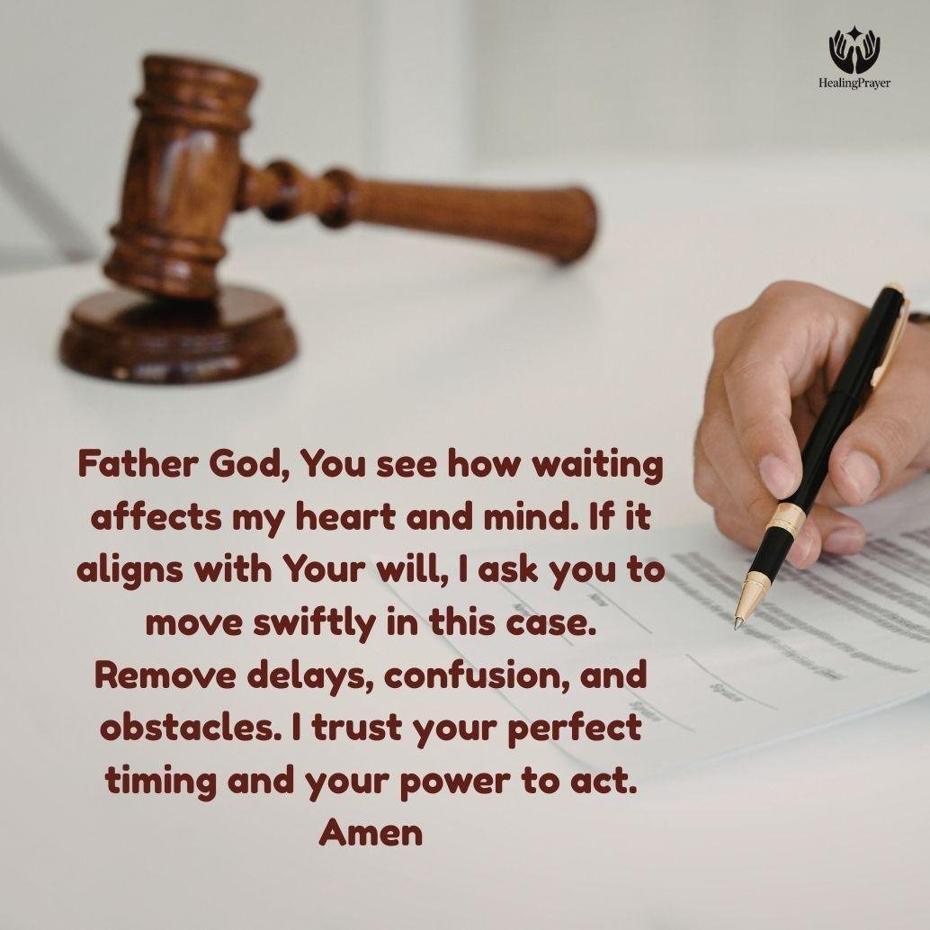 Prayer for Court Case to Be Dismissed Quickly