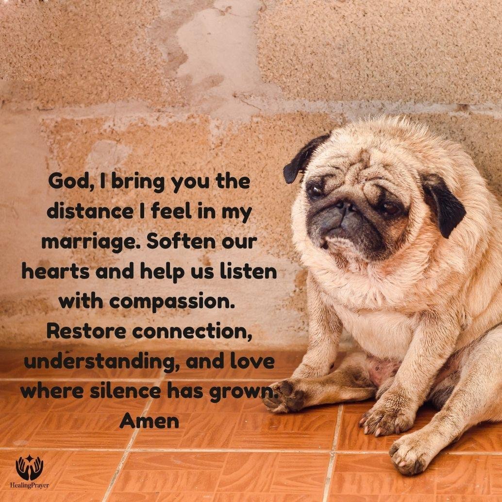 Prayer for Emotional Distance in Marriage