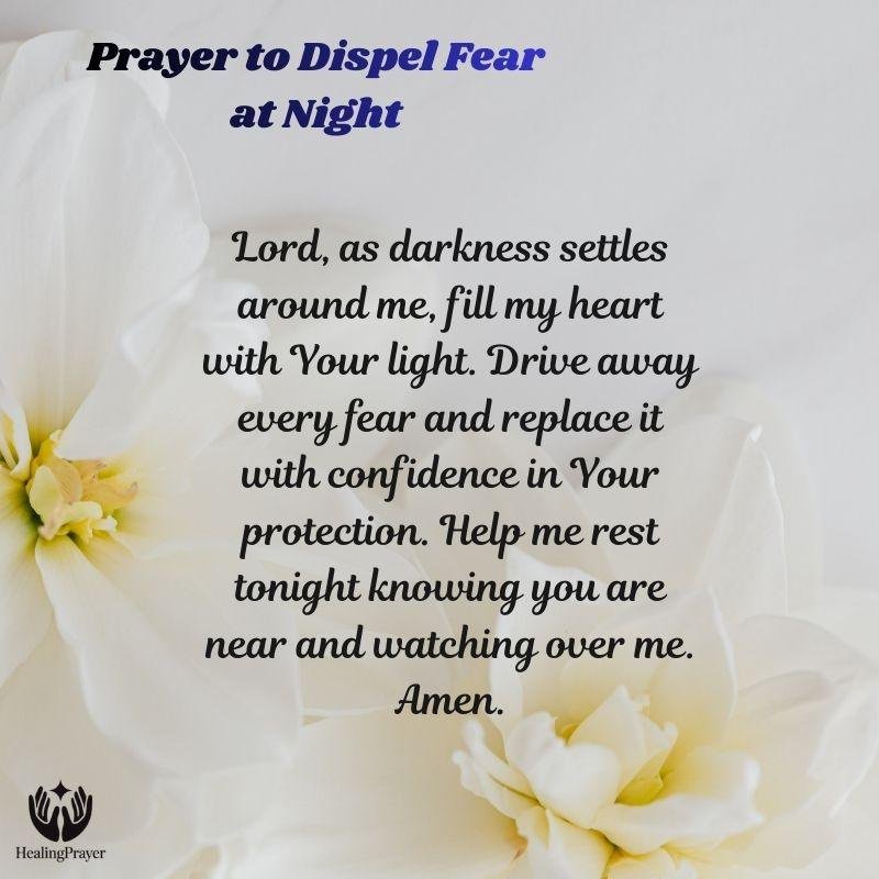 Prayer to Dispel Fear at Night