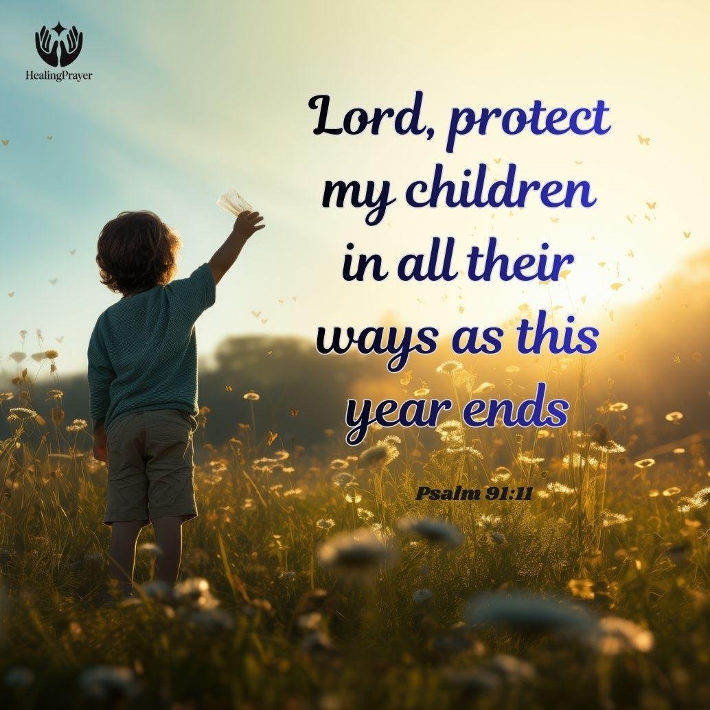 Prayers for Children as the Year Comes to an End