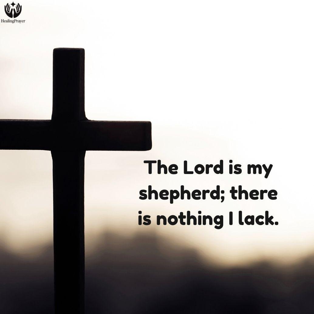 Psalm 23 Prayer for the Dying