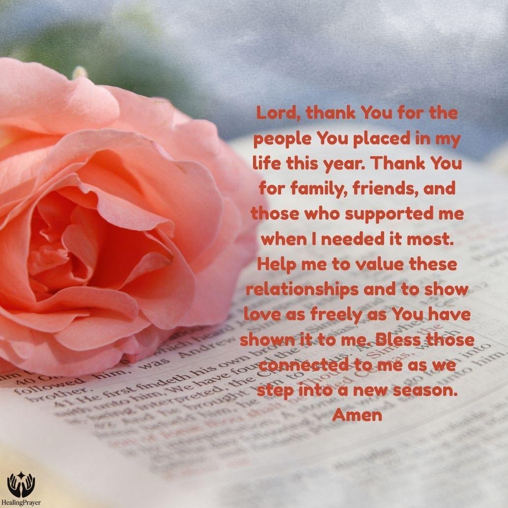 Thanking God for Family, Relationships, and Community
