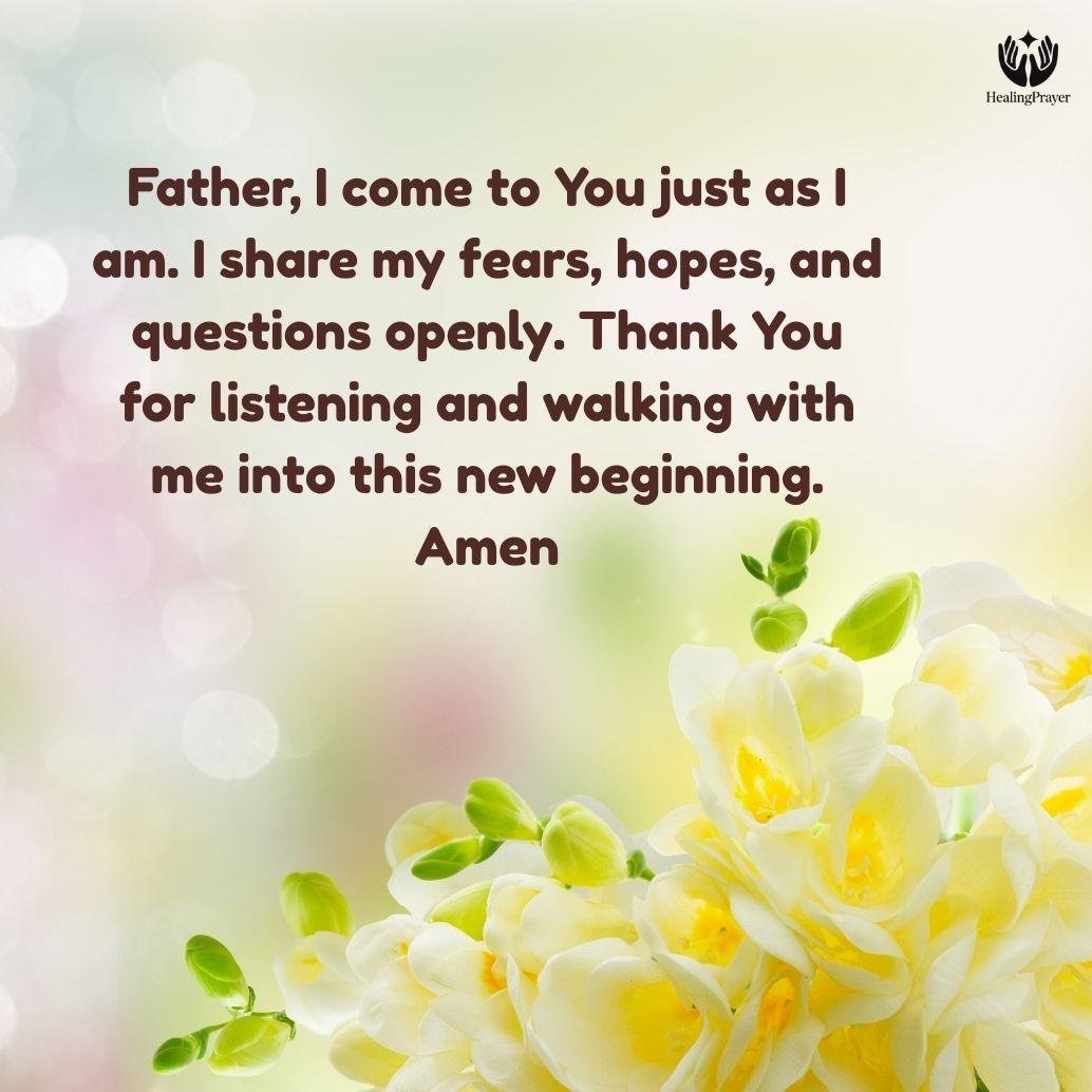 What to Say to God When You’re Starting Over