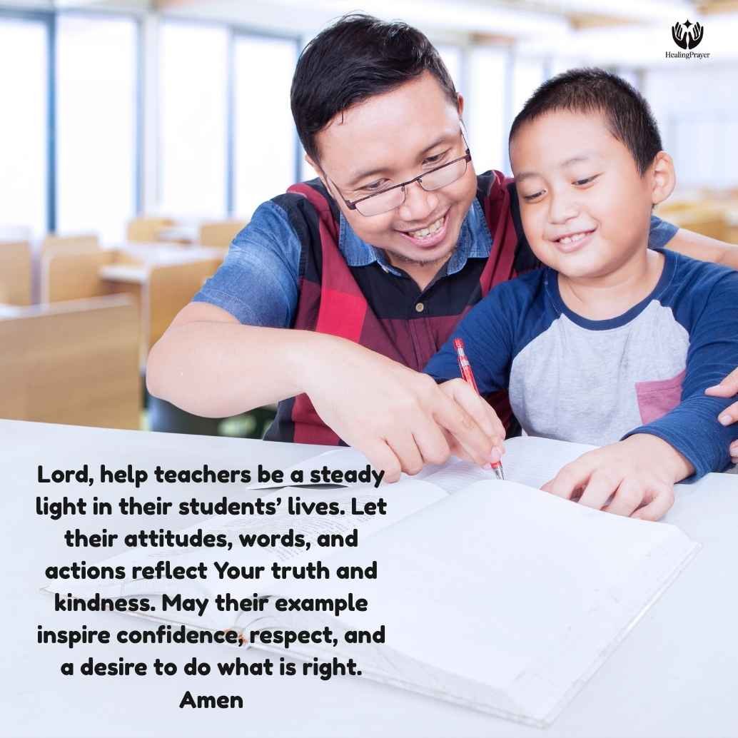 A Prayer for Teachers to Be a Light to Students