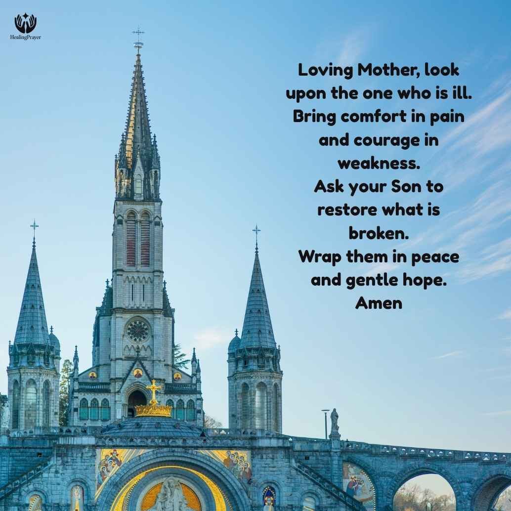 A Prayer for the Sick to Our Lady of Lourdes