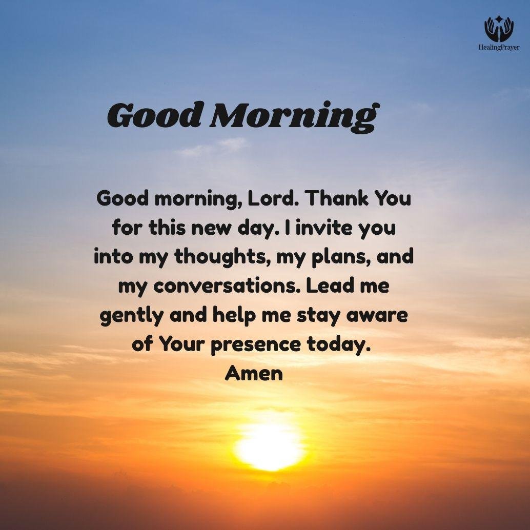 A Simple Sunday Morning Prayer to Start the Day
