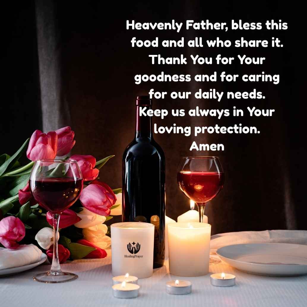 Catholic Prayer Before and After Meal