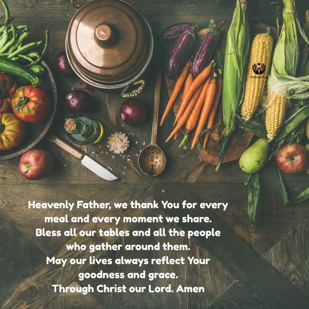 Complete Collection of Catholic Prayers for Dinner