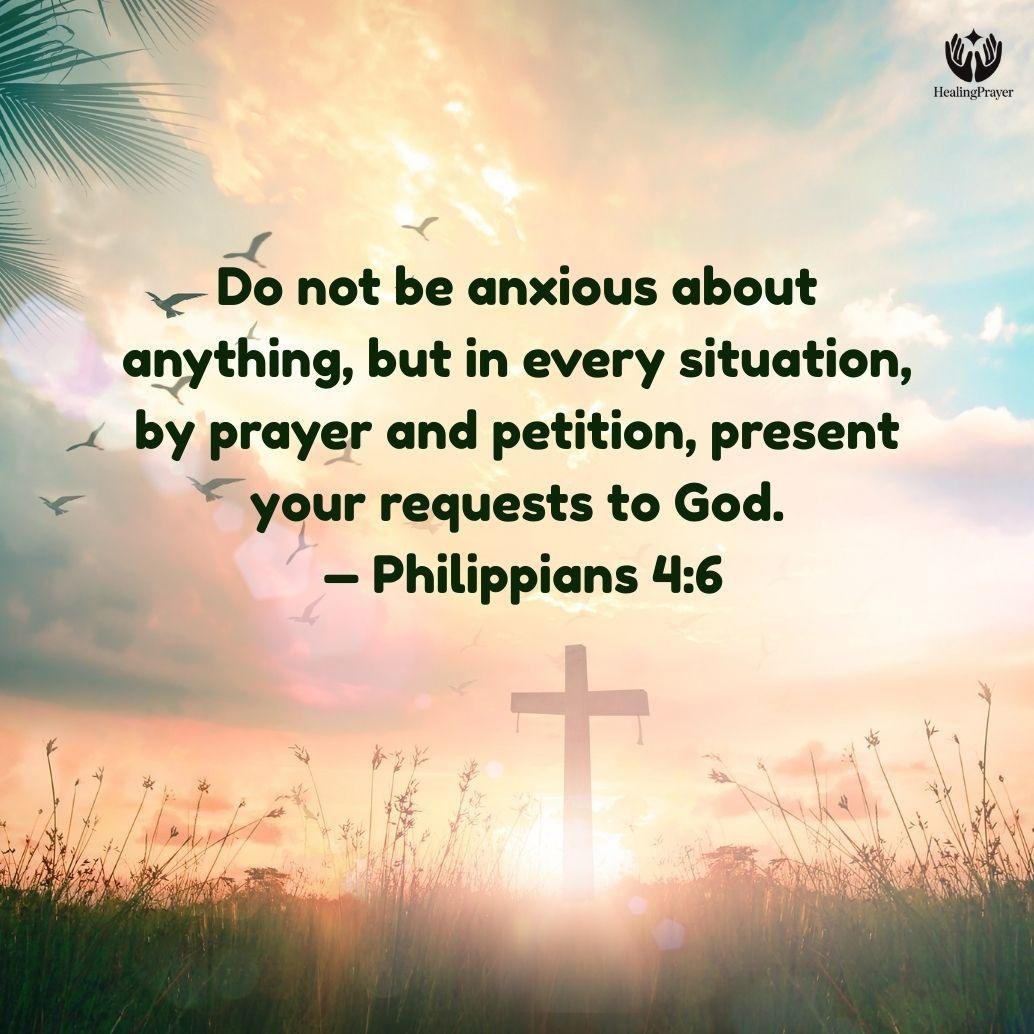 Encouraging Bible Verse for Monday Anxiety