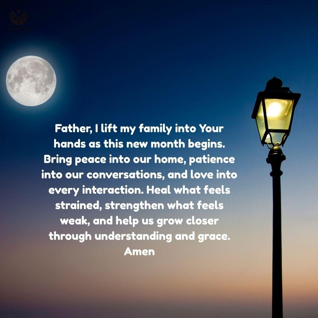 Happy New Month Messages for Family