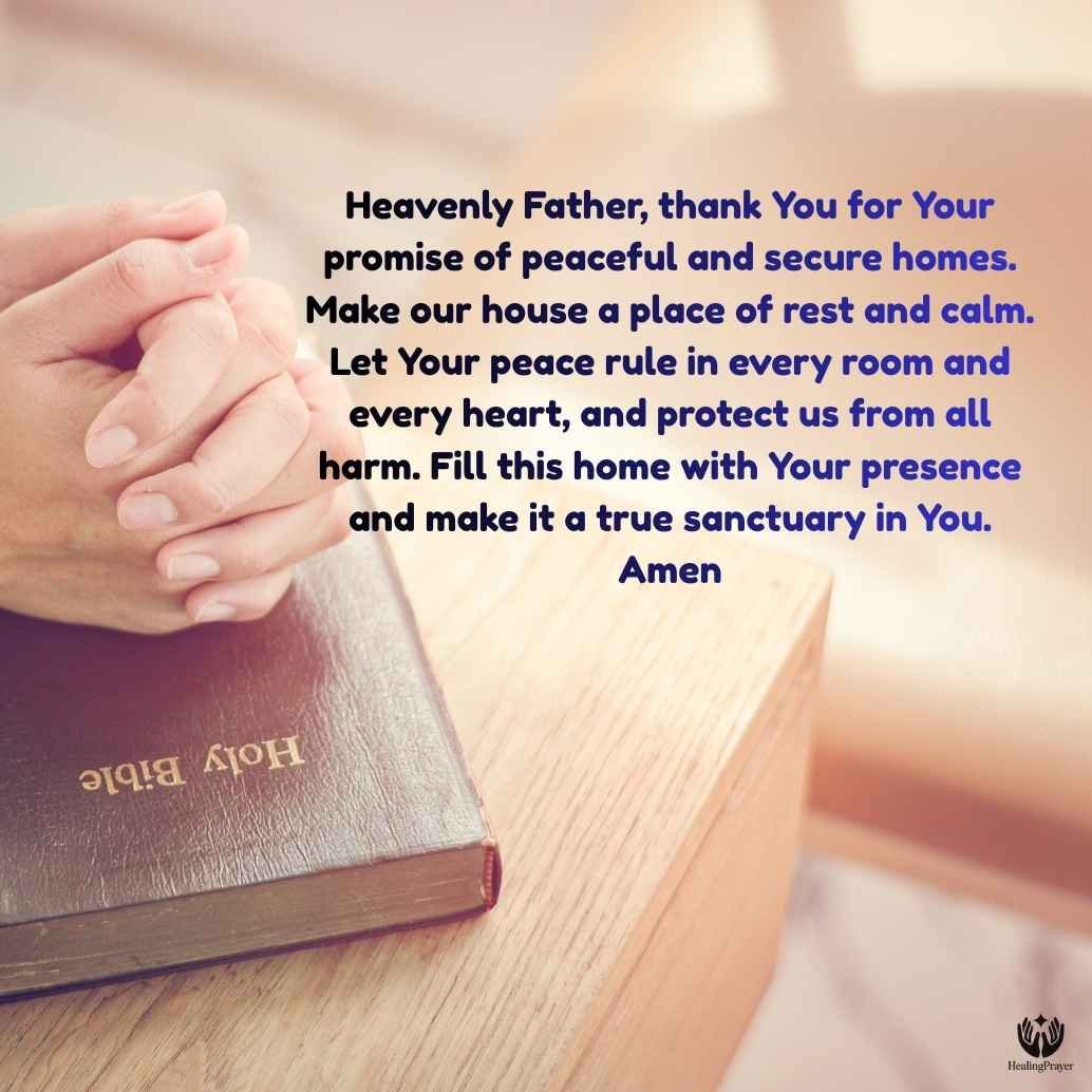 Home Blessing Prayer for Anytime