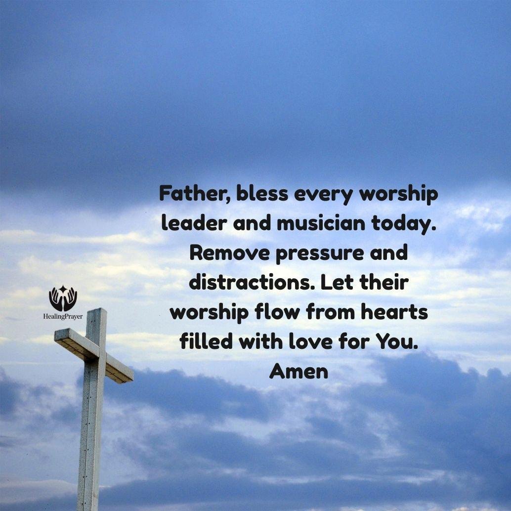 Intercessory Prayer for Worship Teams and Musicians