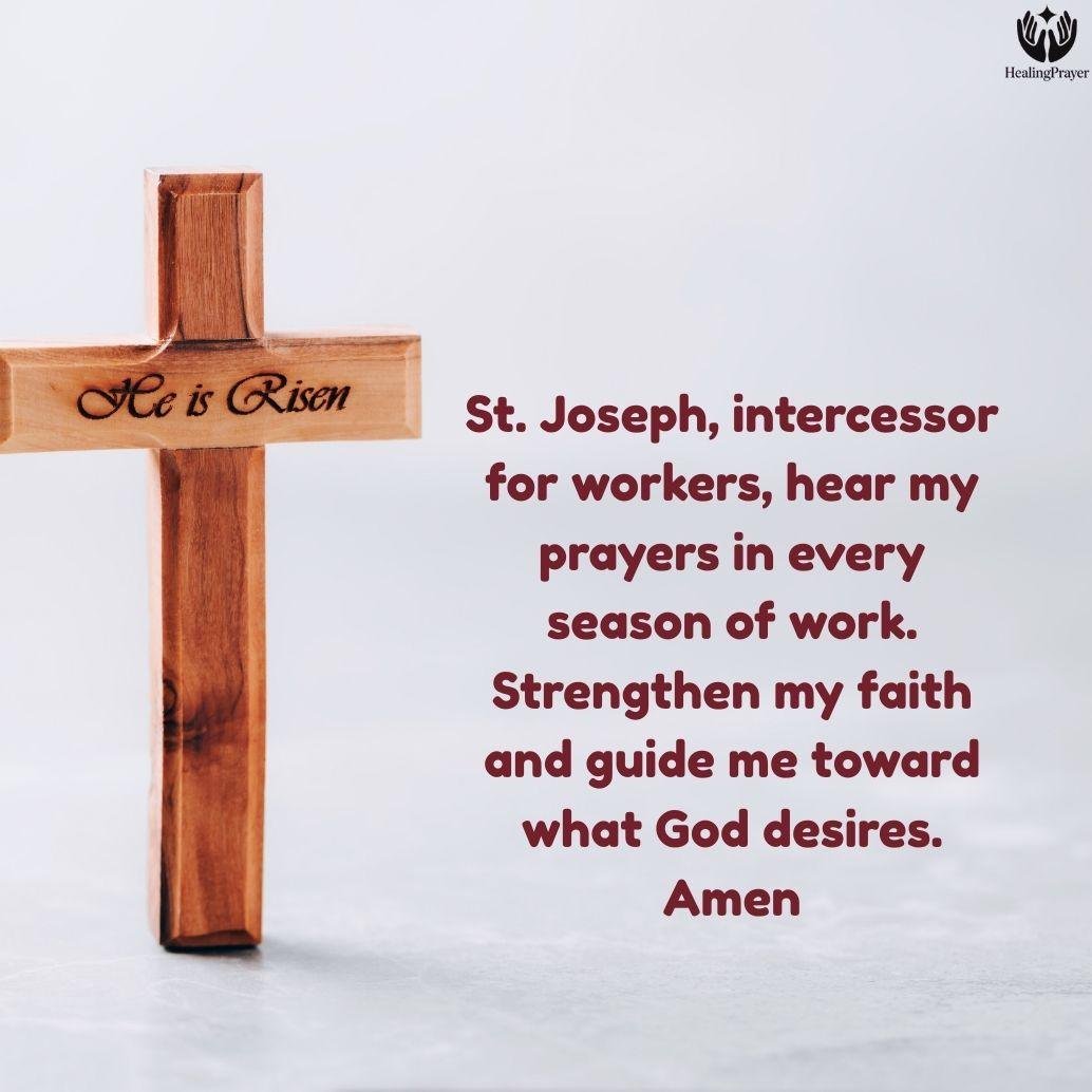 More Powerful Prayers to St. Joseph for Work and Employment