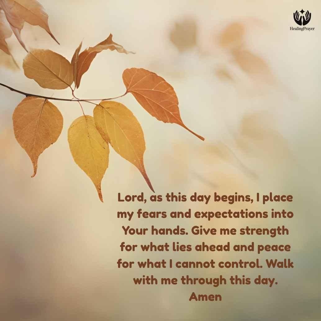 Morning Prayer for Anxiety and Inner Strength