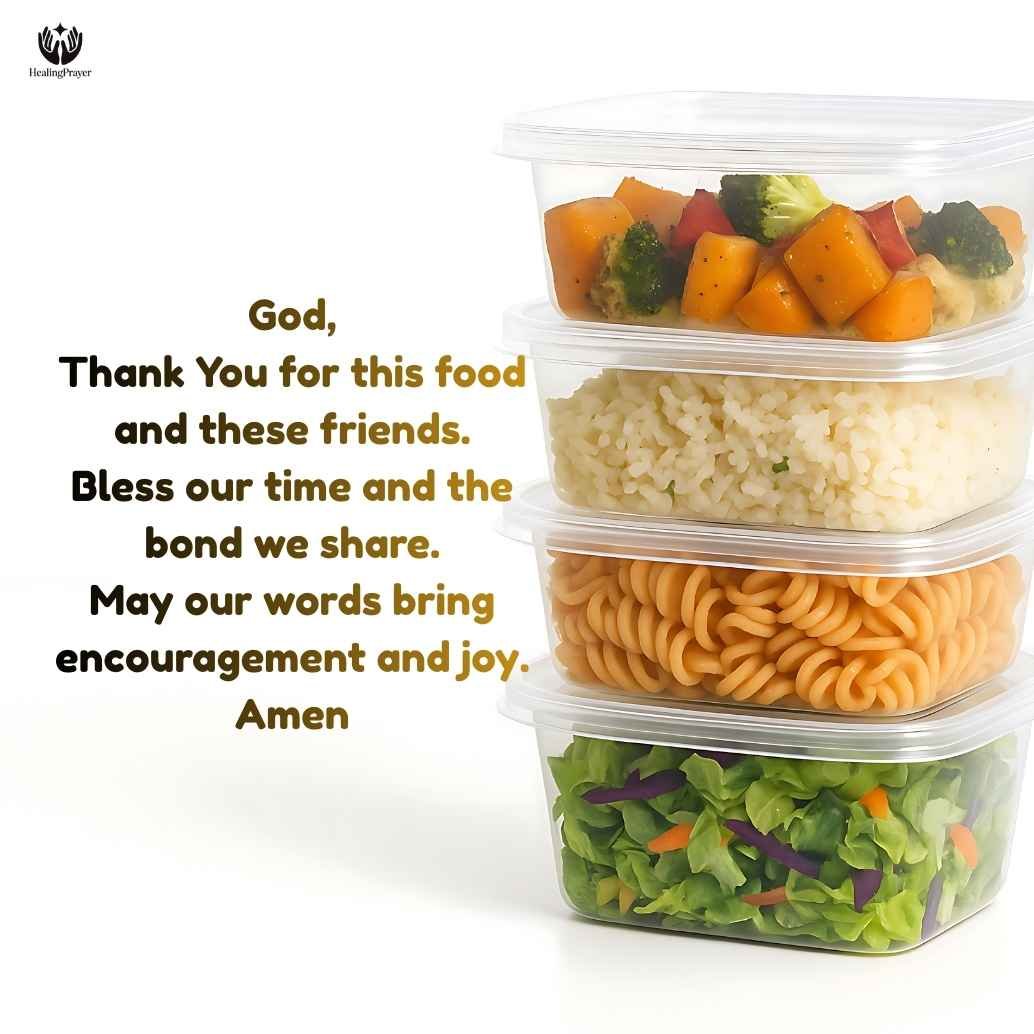 Prayer Before Sharing a Meal With Friends