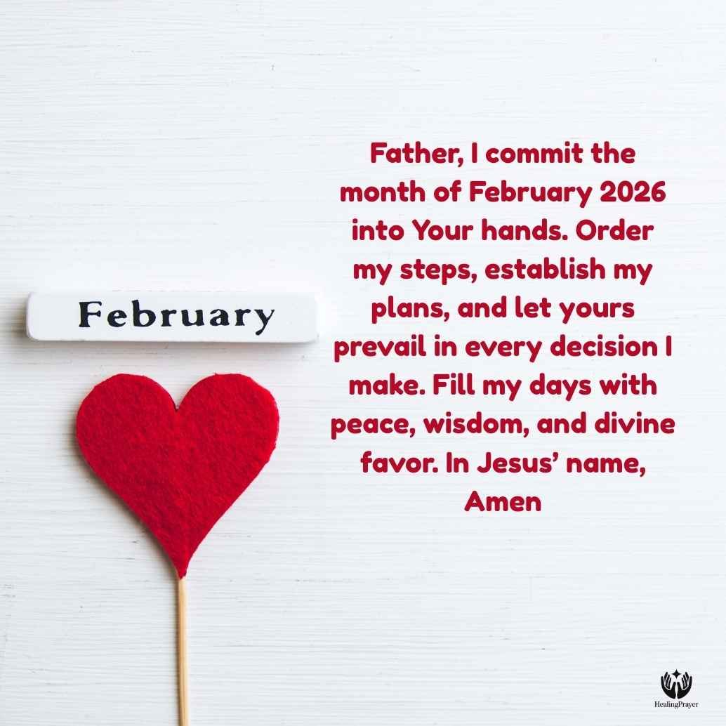 Prayer for the Month of February 2026