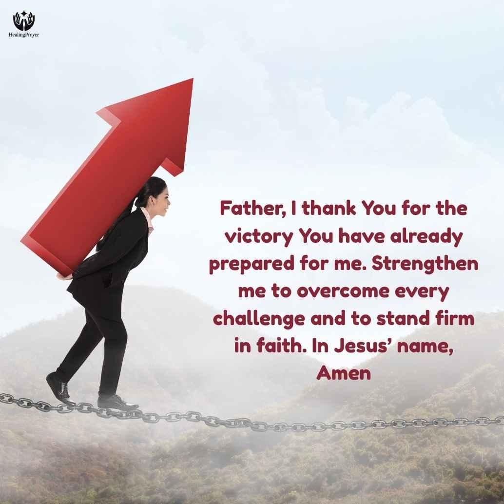 Prayer for Victory Over Challenges
