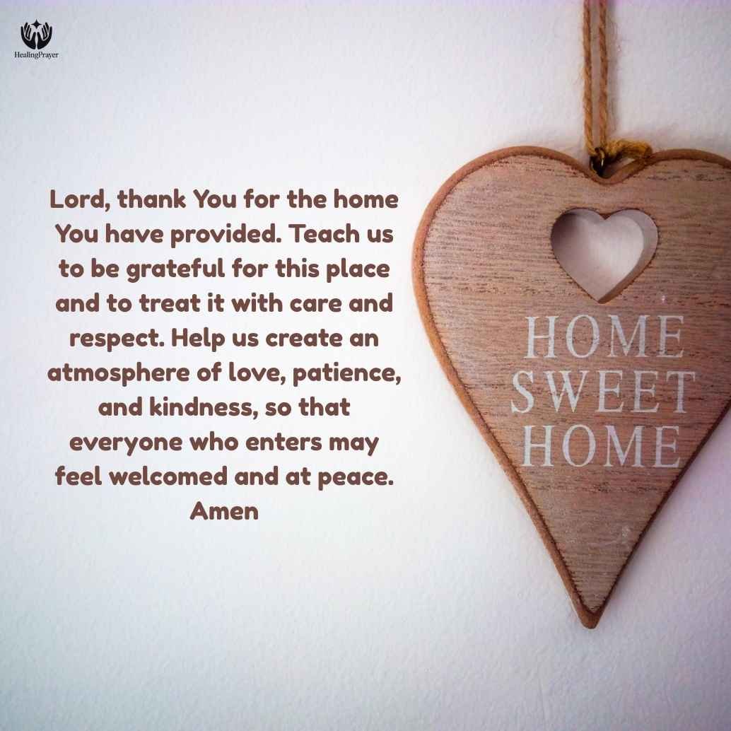 Prayer to Love and Honor Our Home