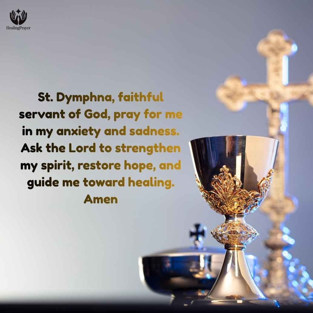 Prayer to St. Dymphna for Anxiety and Depression