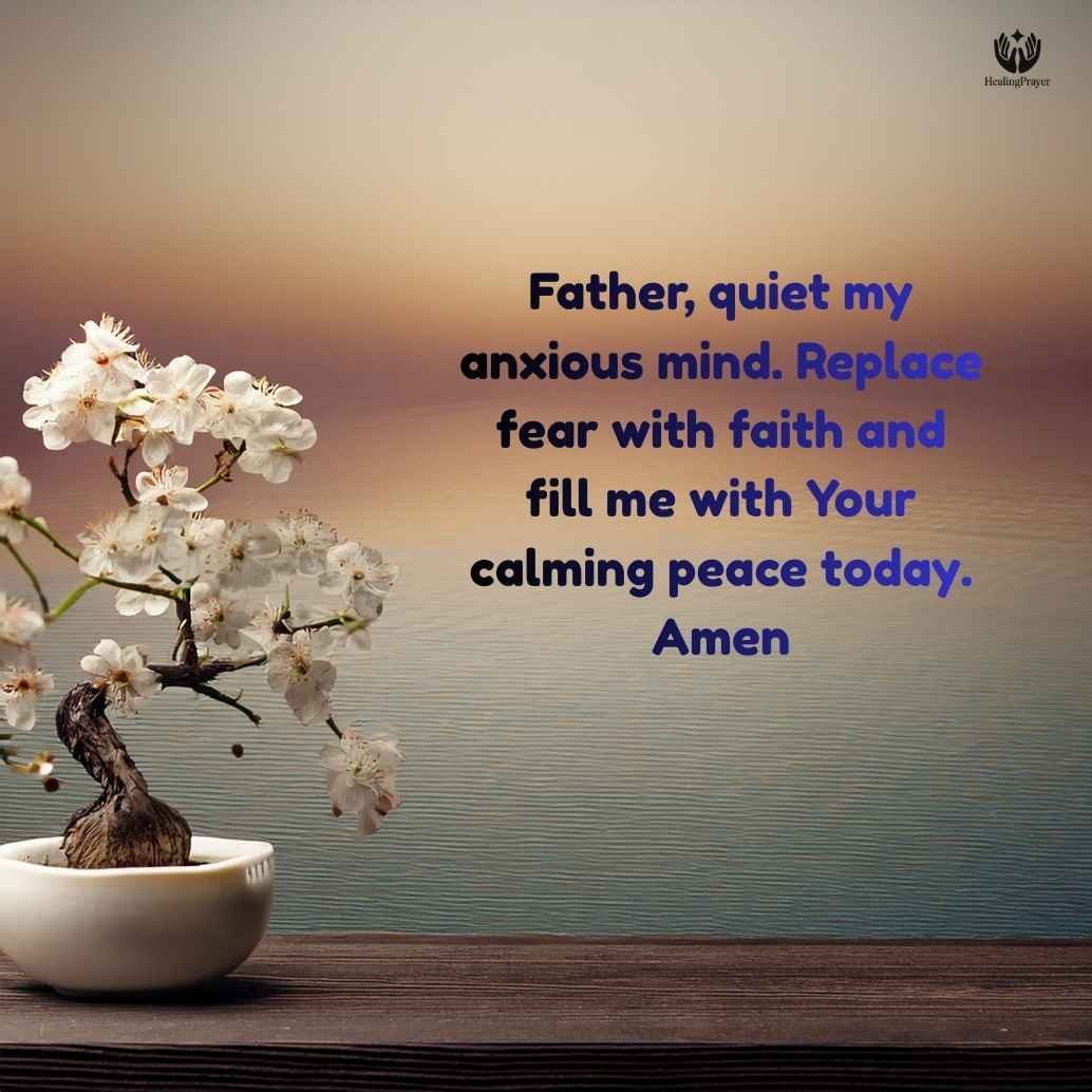 Serenity Prayer for Anxiety and Peace