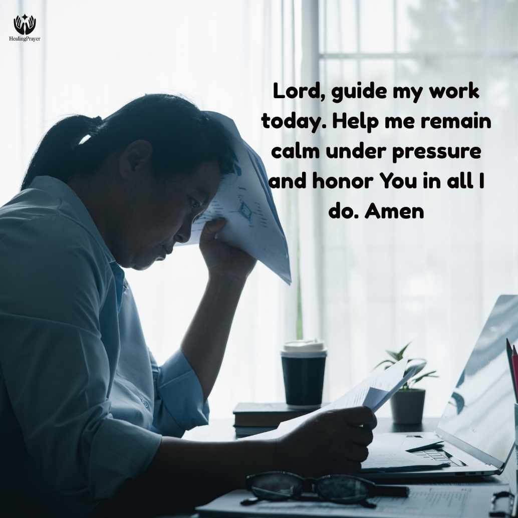 Serenity Prayer for Work Stress