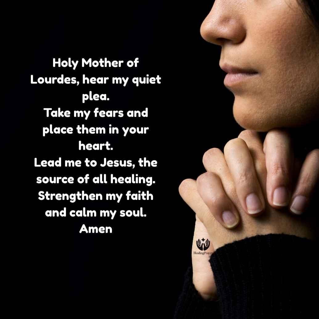 Short Prayer to Our Lady of Lourdes