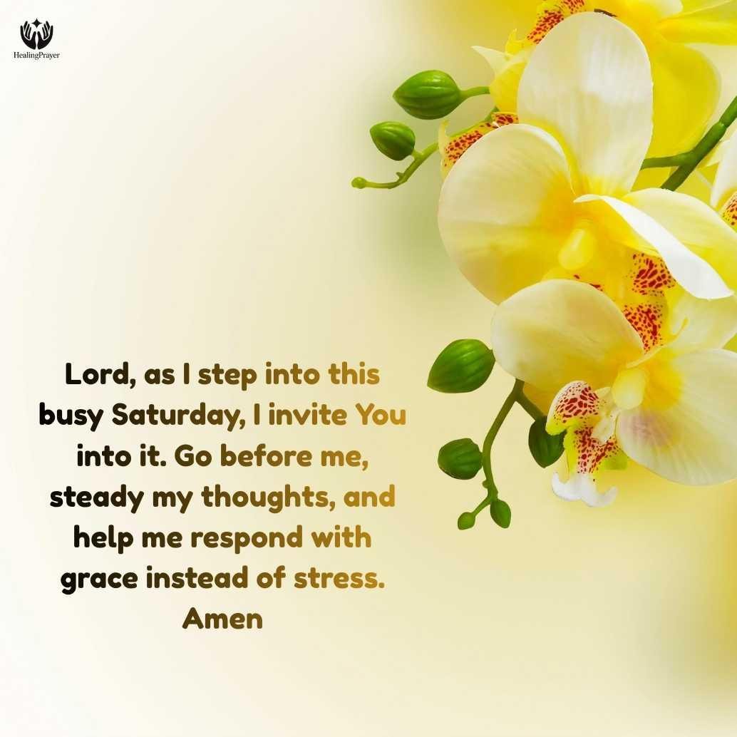 Short Saturday Morning Prayer When You’re in a Hurry