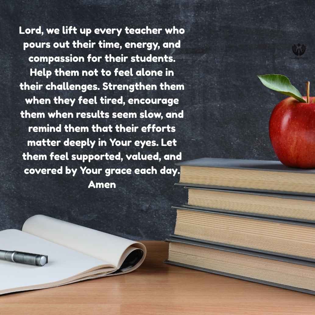 Why We Should Pray for Teachers