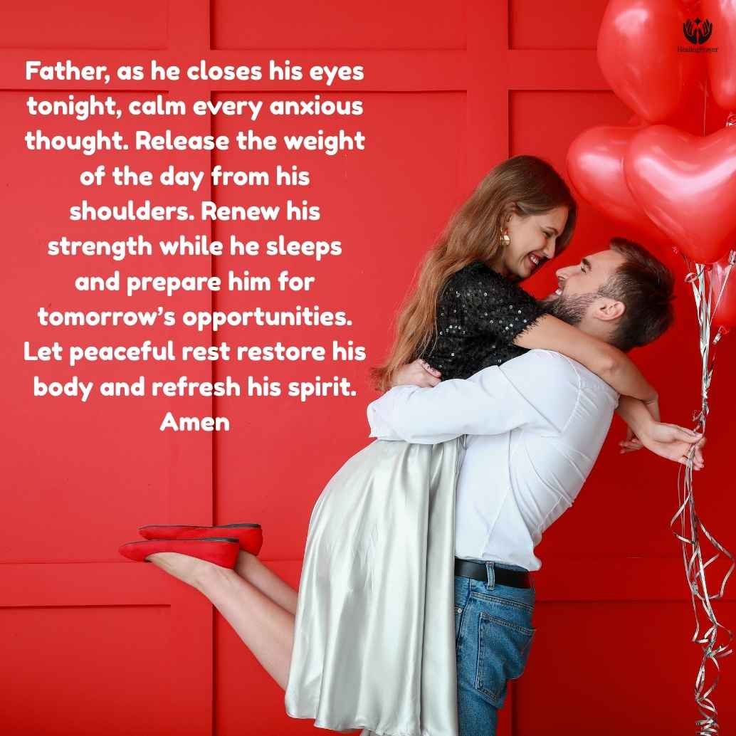 Night Happy New Month Prayer for My Boyfriend