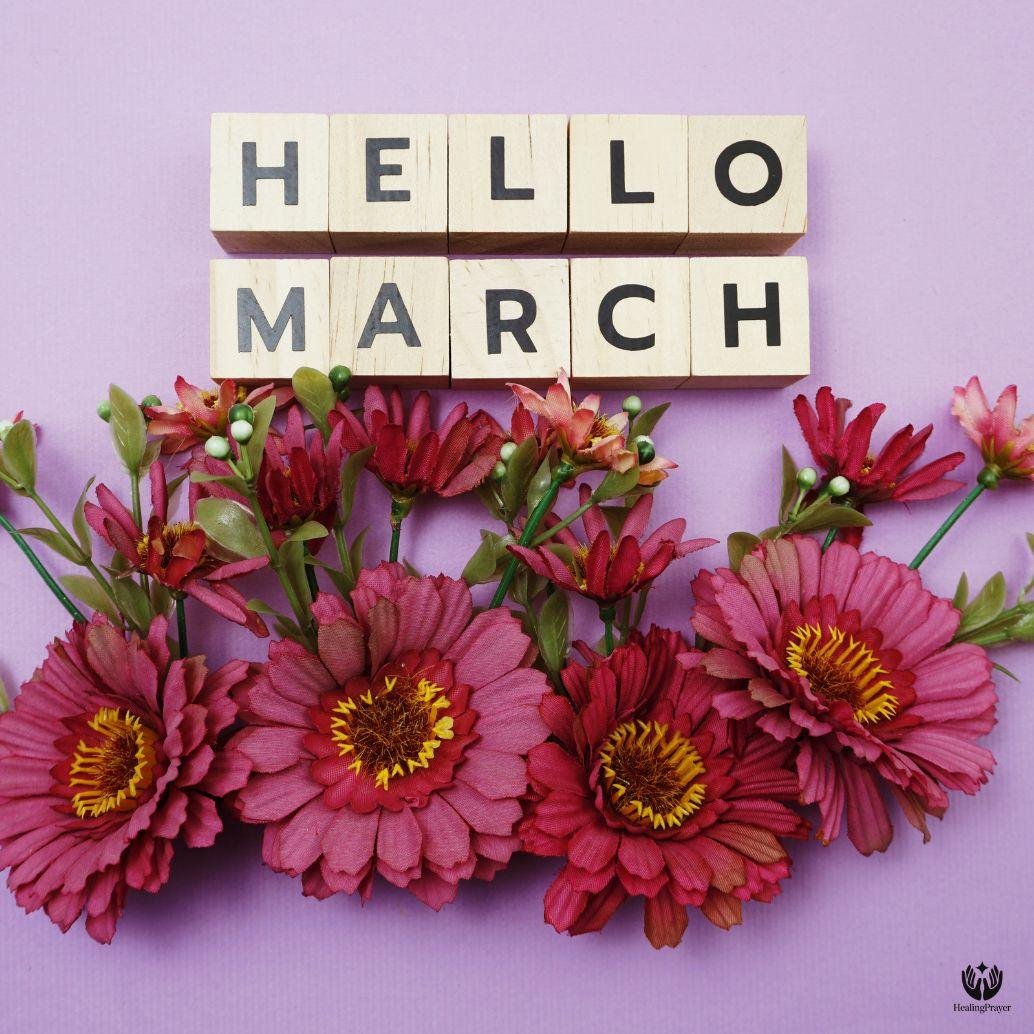 Positive Hello March Quotes for Letter Boards