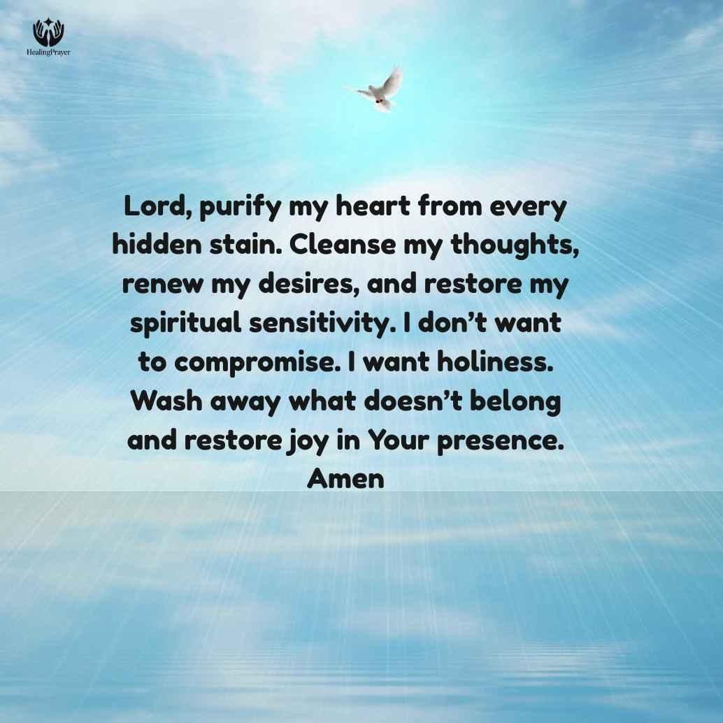 Prayer for Deliverance from Lust and Impurity