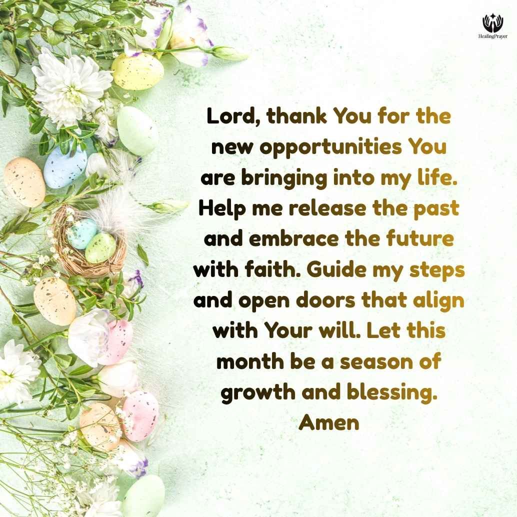 Prayer for New Beginnings and Fresh Opportunities