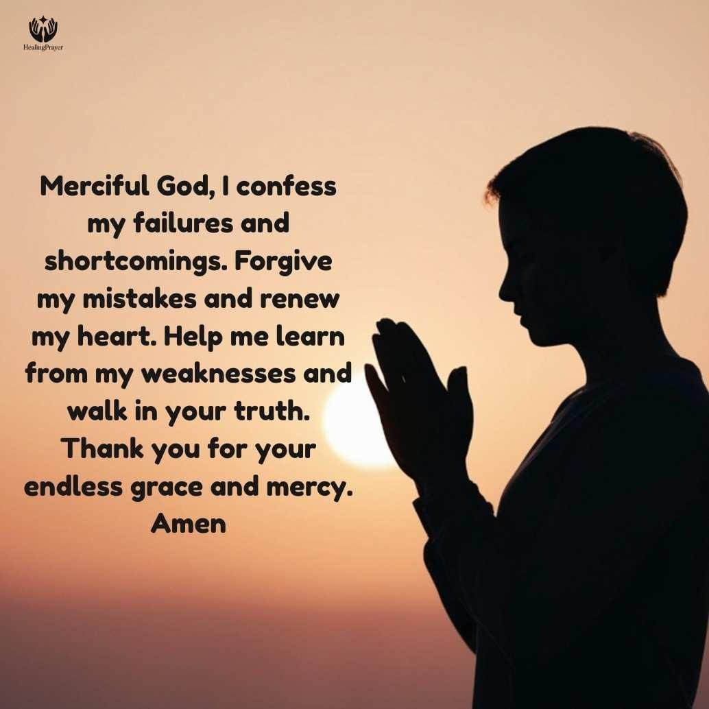 Prayer of Confession for the First Sunday of Lent